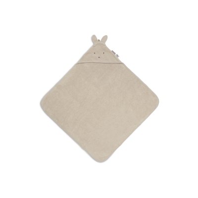 Cape de bain bébé éponge 75x75 cm miffy warm sand