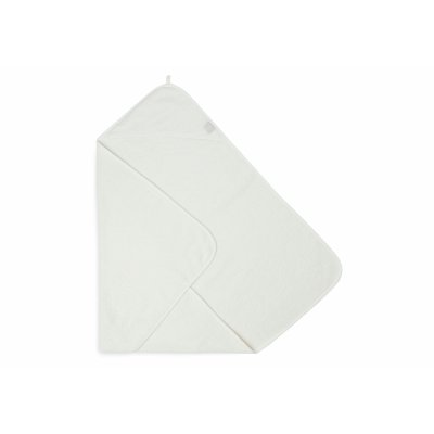 Cape de bain bébé éponge 75x75 cm ivoire