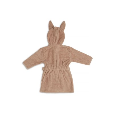 Peignoir enfant éponge 3-4 ans biscuit
