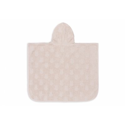 Poncho de bain éponge miffy jacquard nougat
