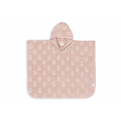 Poncho de bain éponge miffy jacquard wild rose