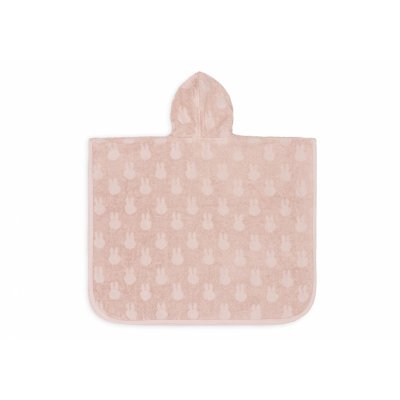 Poncho de bain éponge miffy jacquard wild rose