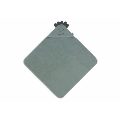 Cape de bain bébé éponge 75x75 cm jungle jambo crocodiles