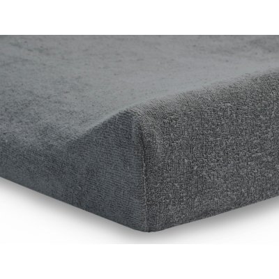 Housse matelas à langer éponge 50 x 70 cm storm grey