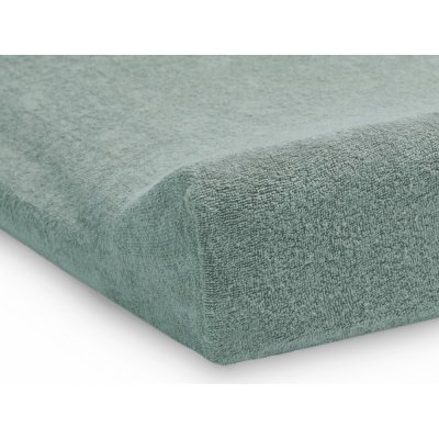 Housse matelas à langer éponge 50 x 70 cm ash green