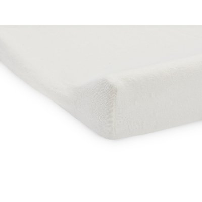 Lot de 2 housses matelas à langer éponge 50 x 70 cm ivoire