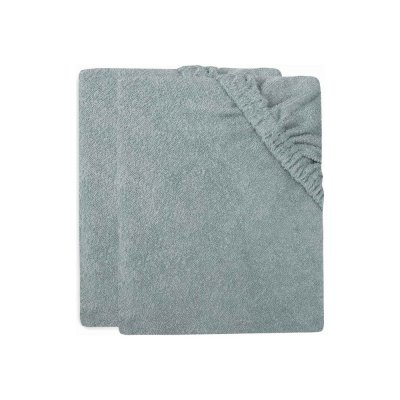 Lot de 2 housses matelas à langer éponge 50 x 70 cm sea green