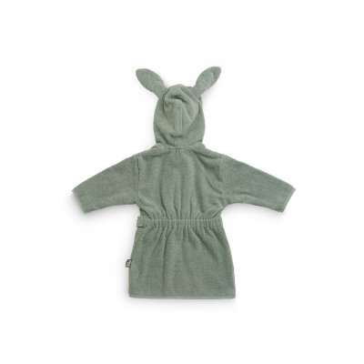 Peignoir enfant éponge 1-2 ans ash green