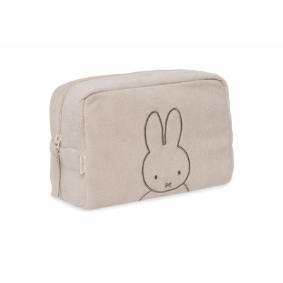 Trousse de toilette éponge miffy nougat
