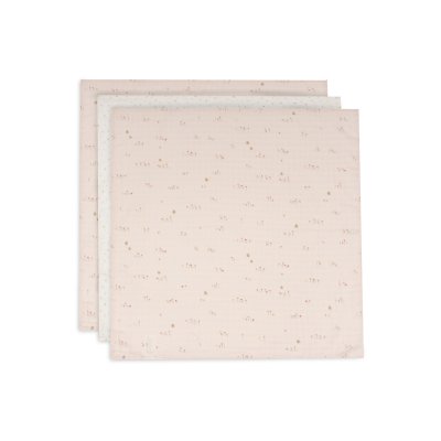 Lot de 3 langes gaze de coton 70 x 70 cm pretty picnic