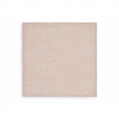 Lot de 3 langes gaze de coton snake pale pink 31cm x 31cm