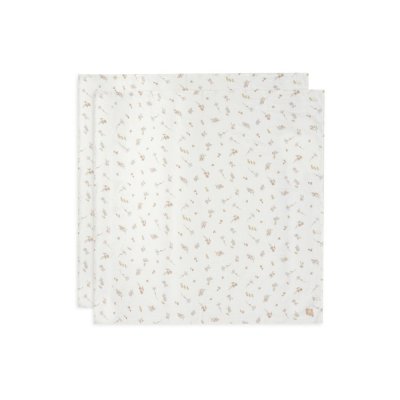 Lot de 2 langes gaze de coton 115 x 115 cm riverside