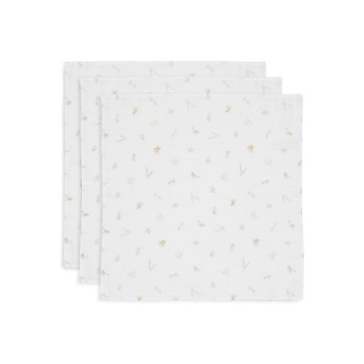 Lot de 3 langes gaze de coton 70 x 70 cm lovely birds