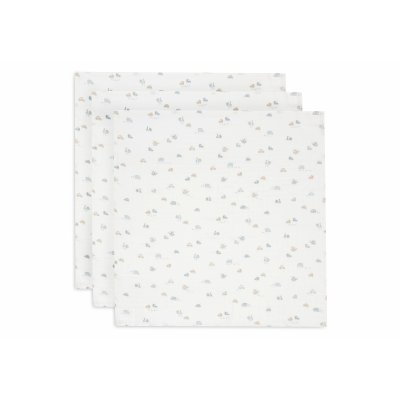Lot de 3 langes gaze de coton 70 x 70 cm on the go