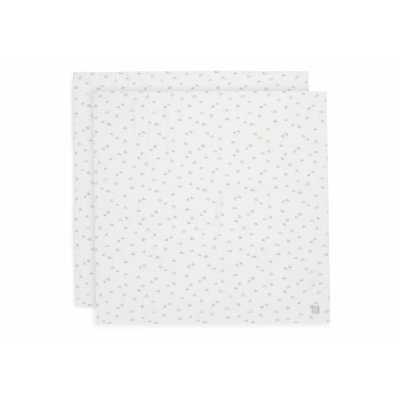 Lot de 2 langes gaze de coton 115 x 115 cm on the go