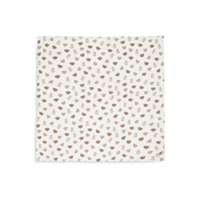 Lot de 2 langes gaze de coton 115x115 cm miffy and friends