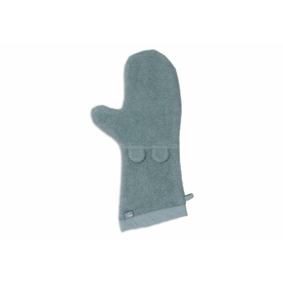 Gant de toilette éponge bébé sea green