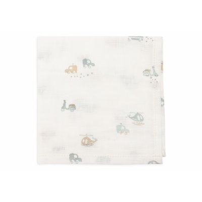 Lot de 3 langes en coton 31 x 31 cm on the go