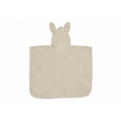 Poncho de bain éponge nougat