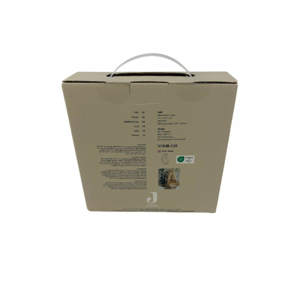 Les imparfaits - ciel de lit vintage 155 cm wild rose Jollein