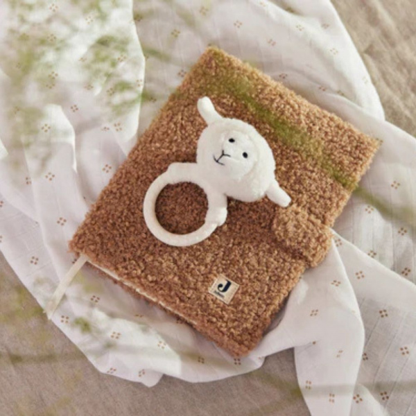 Protège carnet de santé bouclette biscuit Jollein