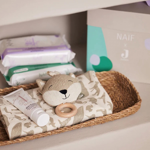 Coffret cadeau naïf wipe for the future Jollein
