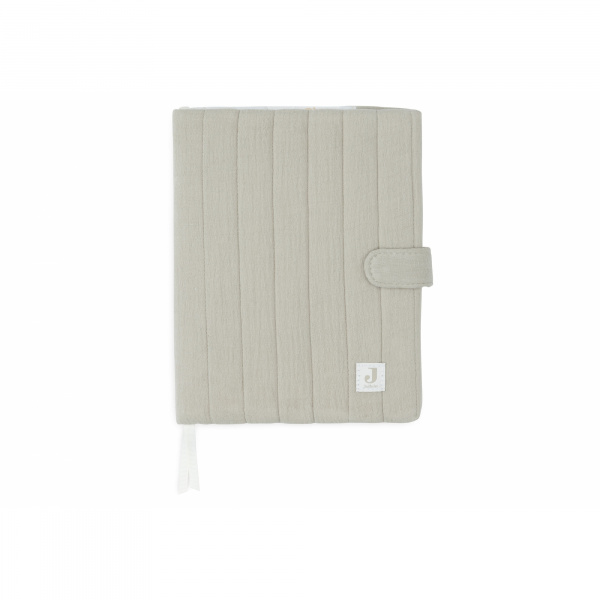 Protège carnet de santé gaze de coton olive green Jollein