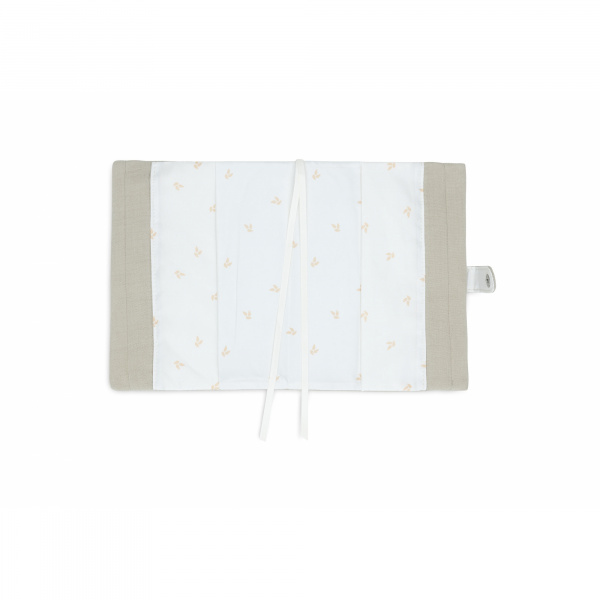 Protège carnet de santé gaze de coton olive green Jollein