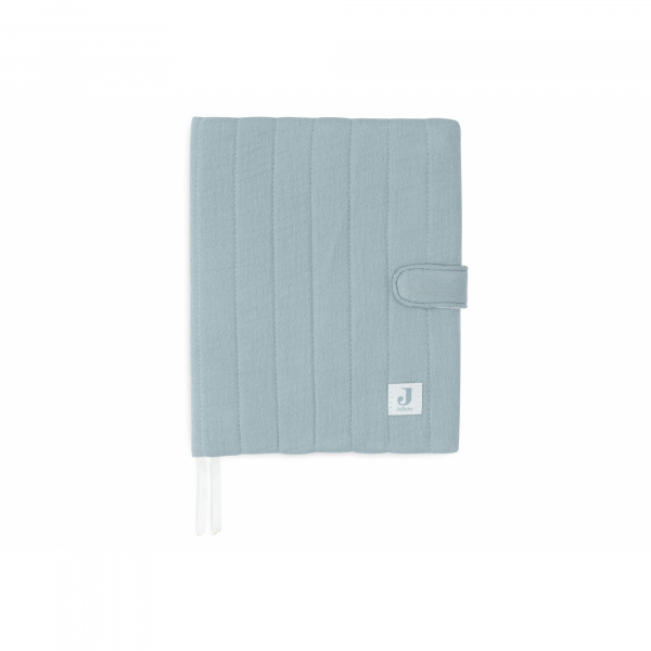 Protège carnet de santé gaze de coton sea green Jollein