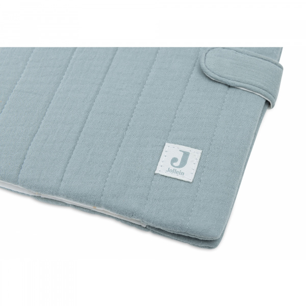 Protège carnet de santé gaze de coton sea green Jollein