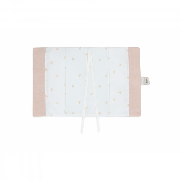 Protège carnet de santé gaze de coton olive green Jollein