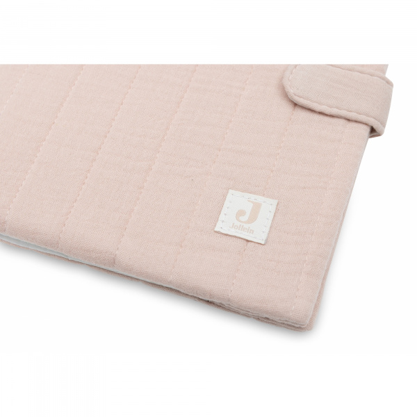 Protège carnet de santé gaze de coton olive green Jollein