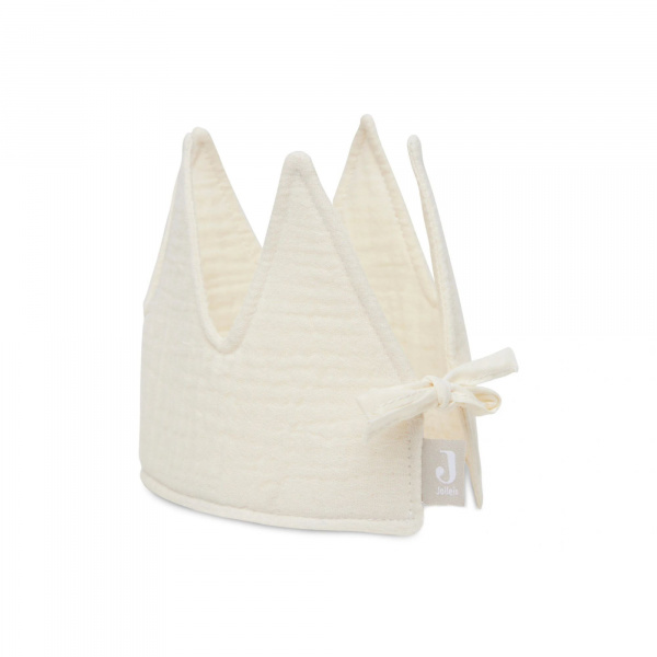 Couronne d'anniversaire 12 x 35 cm ivoire Jollein