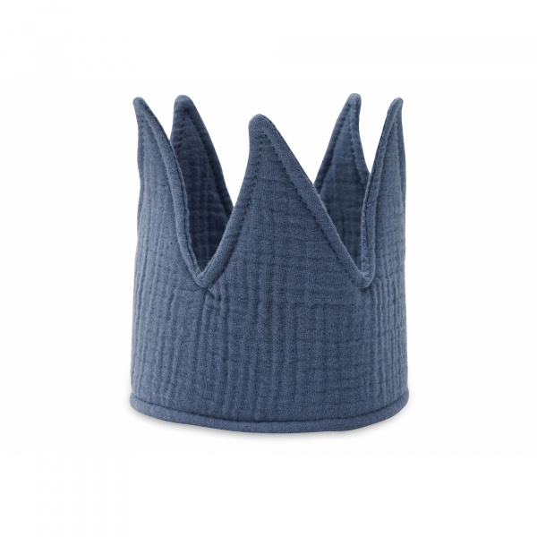 Couronne d'anniversaire 12 x 35 cm jeans blue Jollein