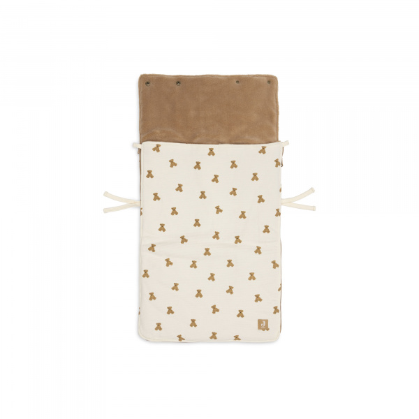 Nid d’ange passe sangle groupe 0+ mini teddy bear Jollein