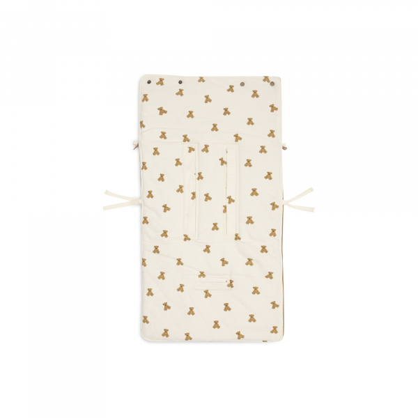 Nid d’ange passe sangle groupe 0+ mini teddy bear Jollein