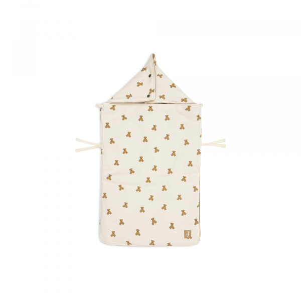 Nid d’ange passe sangle groupe 0+ mini teddy bear Jollein