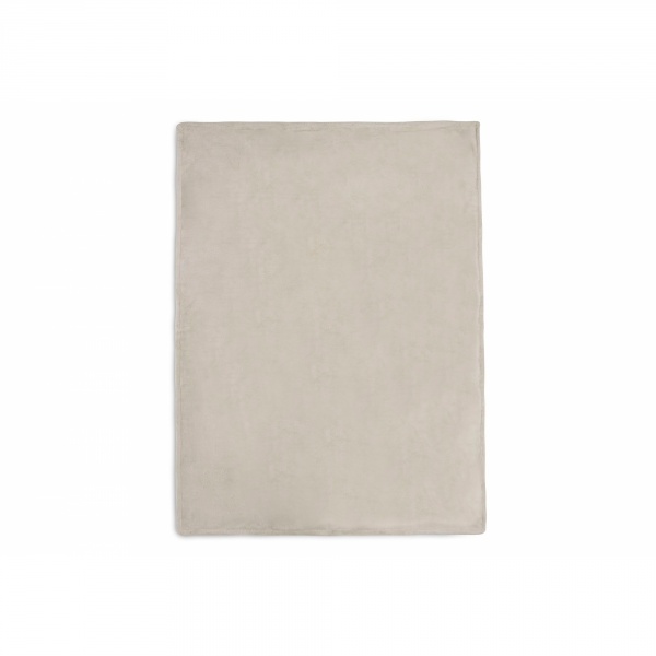 Couverture berceau 75 x 100 cm basic knit velvet nougat Jollein