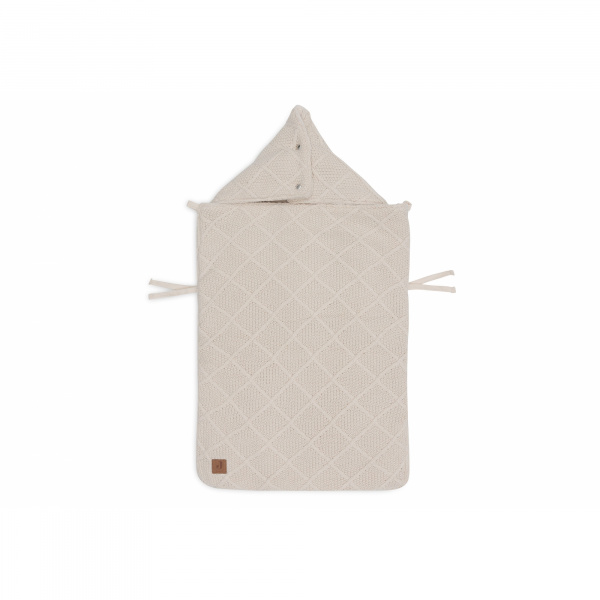 Nid d'ange groupe 0+ check knit oatmeal Jollein