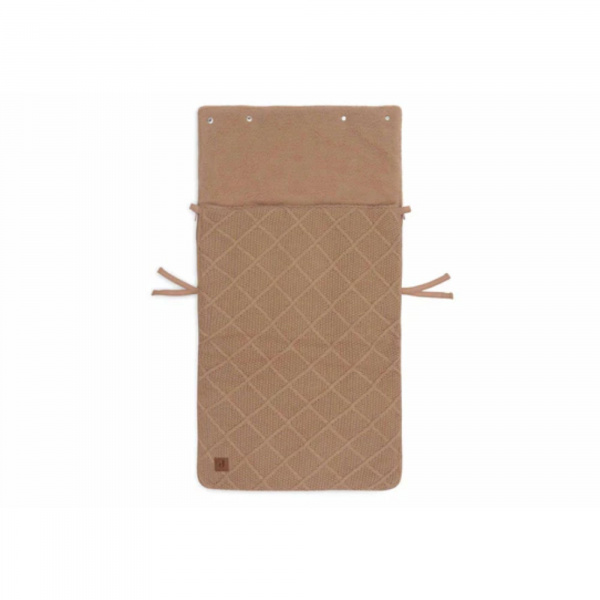 Nid d'ange groupe 0+ check knit biscuit Jollein