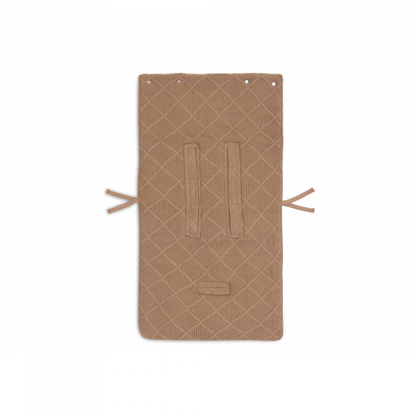 Nid d'ange groupe 0+ check knit biscuit Jollein