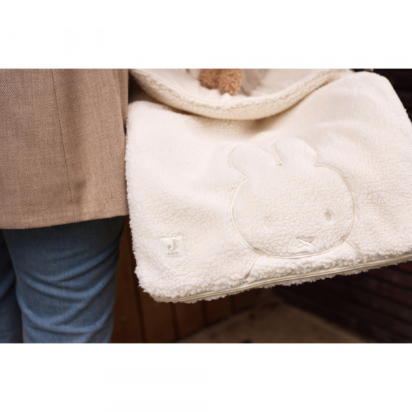 Nid d’ange groupe 0+ passe-sangle bébé miffy teddy oatmeal Jollein