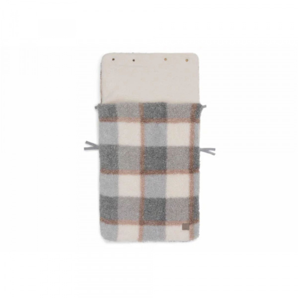 Nid d’ange groupe 0+ bouclette passe-sangle bébé carreaux Jollein