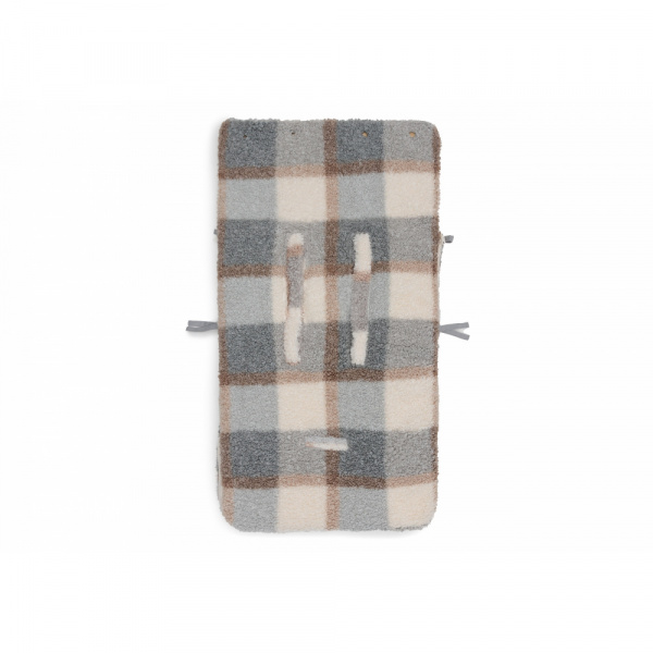 Nid d’ange groupe 0+ bouclette passe-sangle bébé carreaux Jollein