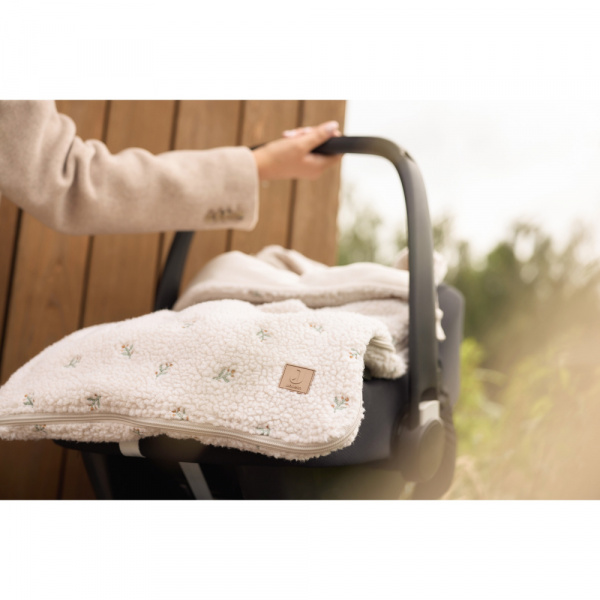 Nid d’ange groupe 0+ bouclette passe-sangle bébé teddy lovely Jollein