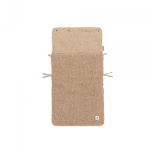 Nid d’ange groupe 0+ passe-sangle bébé miffy jacquard teddy biscuit Jollein