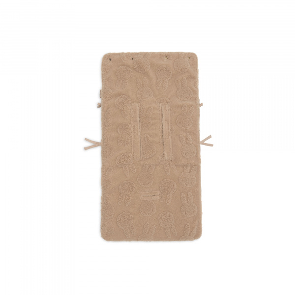 Nid d’ange groupe 0+ passe-sangle bébé miffy jacquard teddy biscuit Jollein