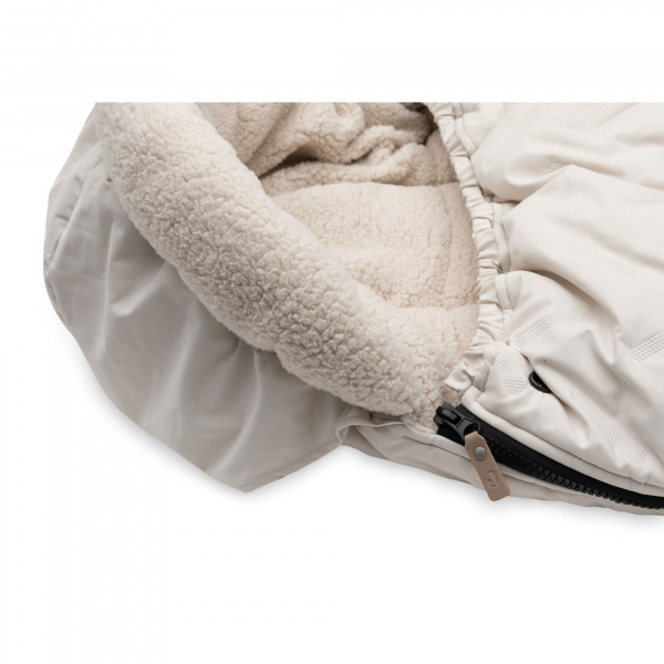 Chancelière hiver pour poussette embossed sand Jollein