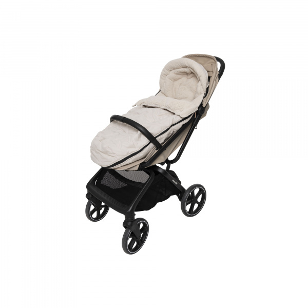 Chancelière hiver pour poussette embossed sand Jollein