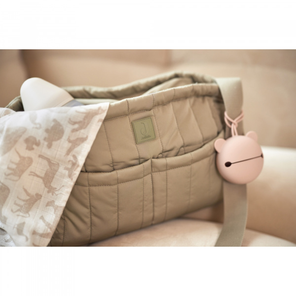 Sac à langer puffed black Jollein